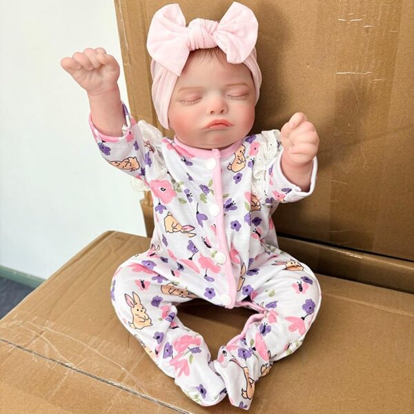Lonian Pupa Reborn Bambola Neonato Realistica 50cm Corpo Morbido Bambina 3+