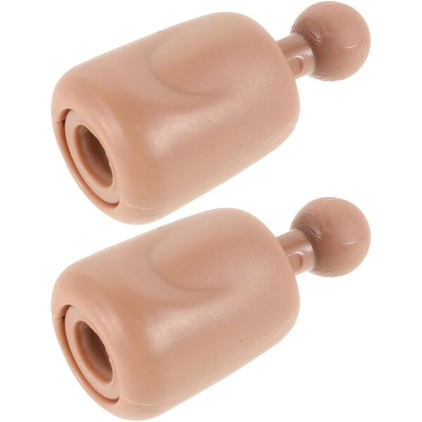 Connettore per collo artigianale per bambole 1:6 Plastica ABS 2 pezzi per action figure e bambole soldato