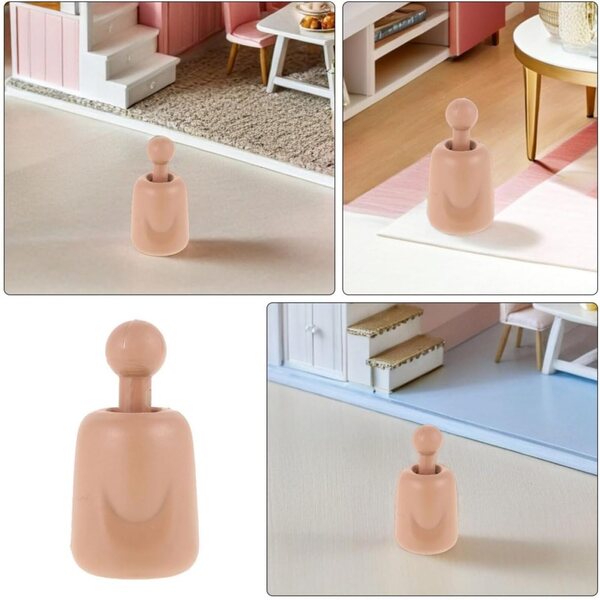 Connettore per collo artigianale per bambole 1:6 Plastica ABS 2 pezzi per action figure e bambole soldato