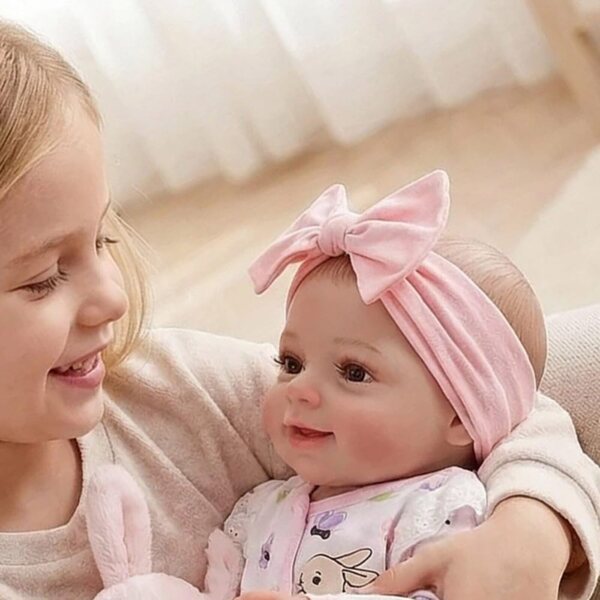 Bambola Reborn Lonian 43 cm Neonata realistica con accessori