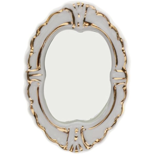 Set bagno miniature 1:12 in porcellana, 4 pezzi per casa delle bambole blloocod
