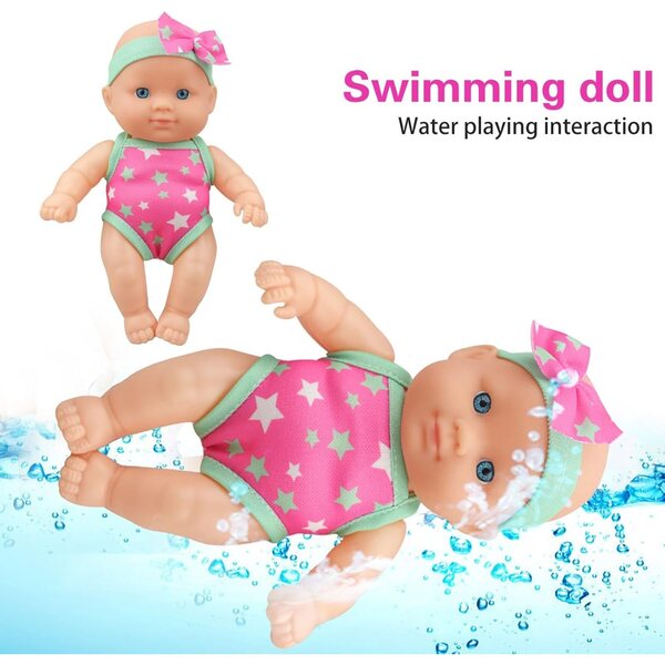 Generische Schwimmpuppen mit beweglichen Gelenken – Spaß für Kinder im Wasser