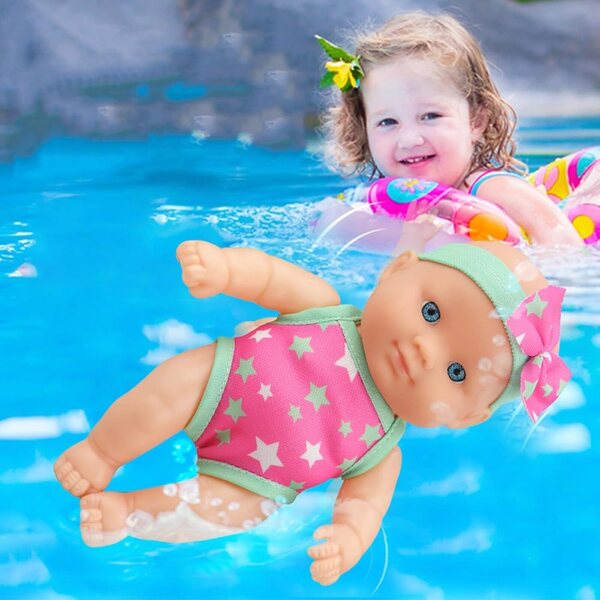 Generische Schwimmpuppen mit beweglichen Gelenken – Spaß für Kinder im Wasser