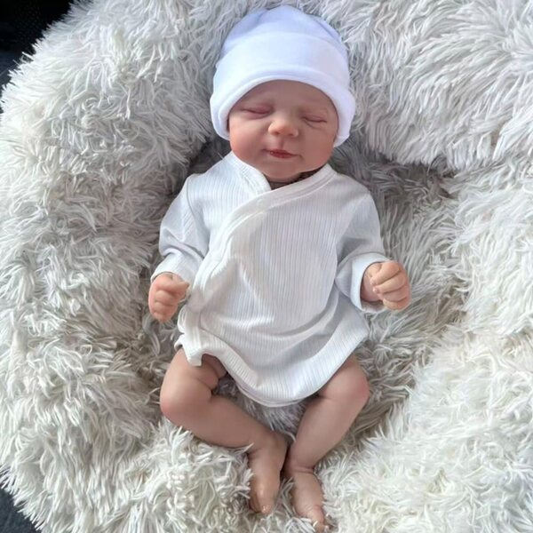 Lonian Reborn Bambole 17 pollici realistica bambola neonato stoffa morbida e accessori