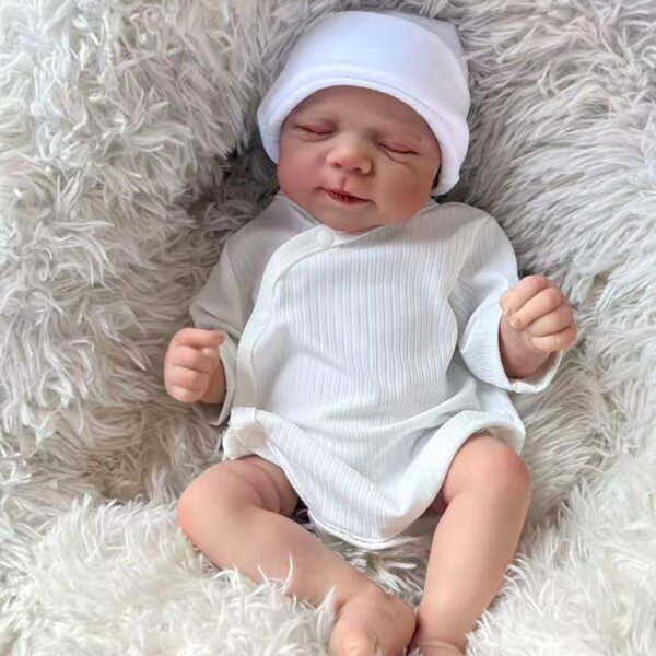 Lonian Reborn Bambole 17 pollici realistica bambola neonato stoffa morbida e accessori