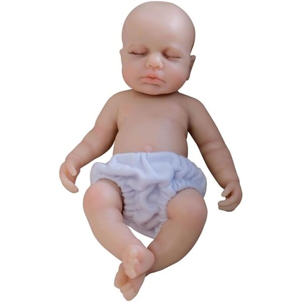 Lonian Pupa Reborn 12 inch in zachte siliconen, realistisch als een echte pasgeboren baby