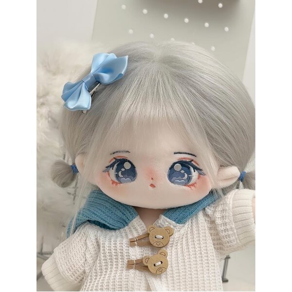 AMITD Plüschpuppe 20 cm Anime aus Baumwolle mit Skelett und weicher Kleidung