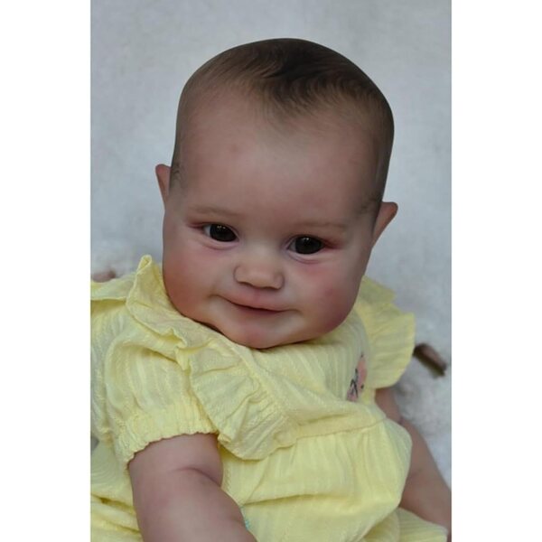 Lonian Reborn realistische Puppe 24 Zoll, weich und detailliert für Kinder ab 3 Jahren