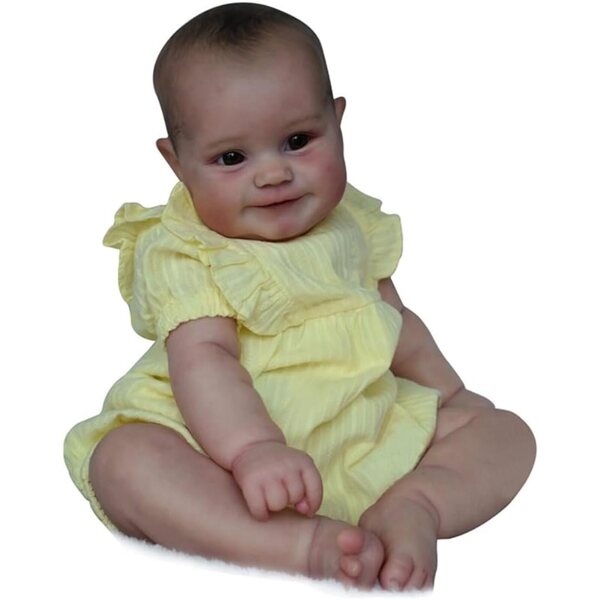 Lonian Reborn realistische Puppe 24 Zoll, weich und detailliert für Kinder ab 3 Jahren