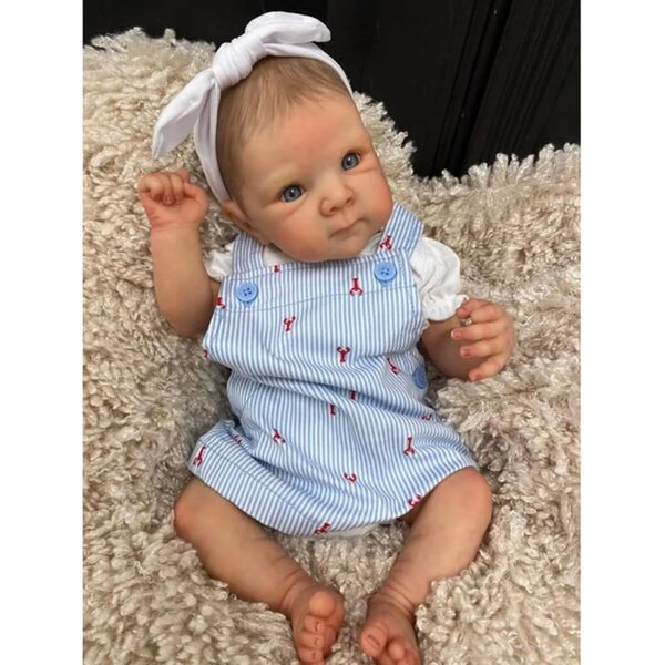 Lonian Reborn Baby 18 Zoll realistische Neugeborene weiche Körper bewegliche Puppe