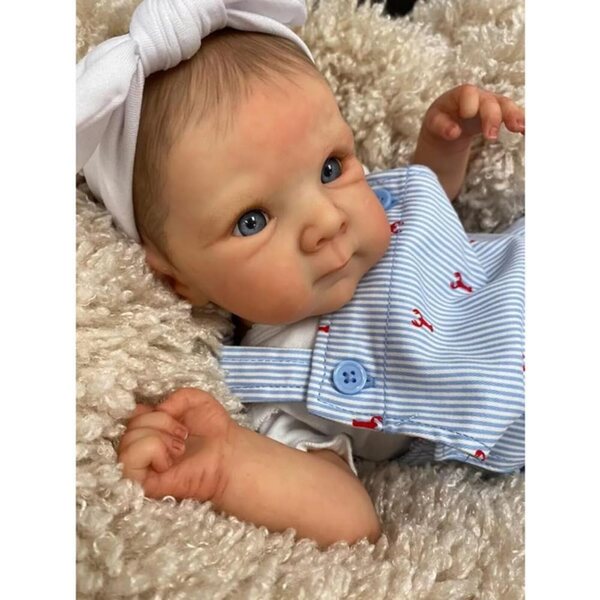 Lonian Reborn Baby 18 Pollici Realistica Bambola Neonato Corpo Morbido Posabile