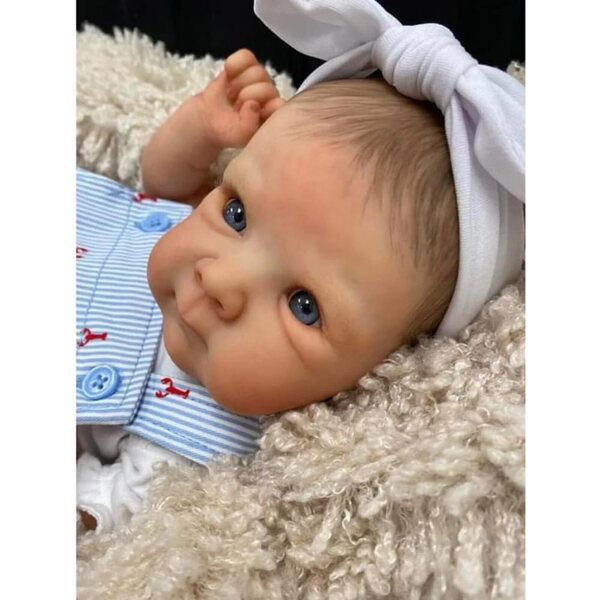 Lonian Reborn Baby 18 Pollici Realistica Bambola Neonato Corpo Morbido Posabile