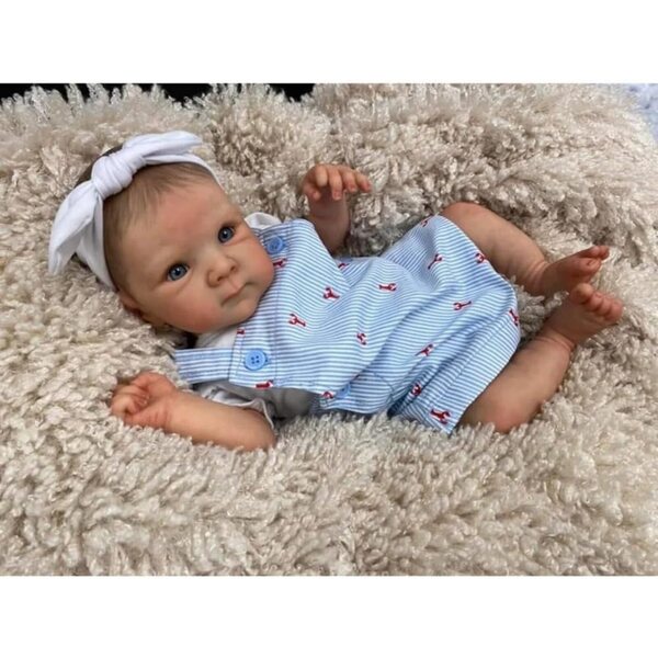 Lonian Reborn Baby 18 Pollici Realistica Bambola Neonato Corpo Morbido Posabile