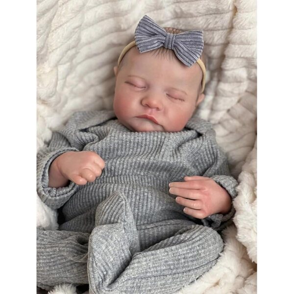 Lonian Reborn Baby Doll 20 Zoll – Lebensechte weiche Vinylpuppe zum Spielen