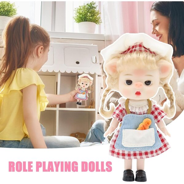 Kugelgelenkpuppen Anime BJD-Puppen - Dekorations- und Kreativspiel für Mädchen und Frauen