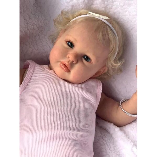 Lonian Bambola Reborn Realistica 24 Pollici con Corpo Morbido e Accessori per Bambini