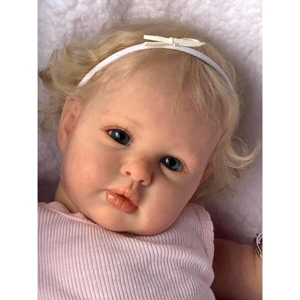 Lonian Bambola Reborn Realistica 24 Pollici con Corpo Morbido e Accessori per Bambini