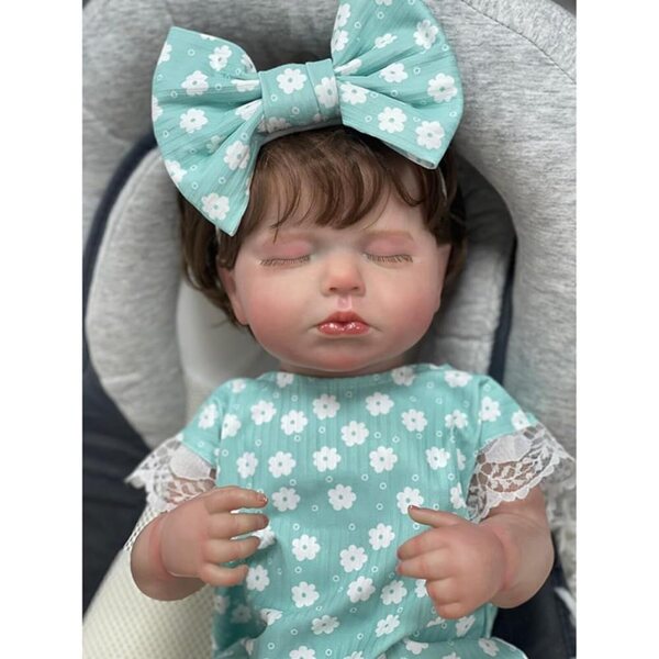 Lonian Reborn-Babypuppe, 45 cm, lebensechte Ganzkörper-Puppe aus weichem Vinyl für Mädchen