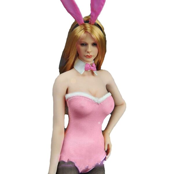 Bunny Girl 1/6 Kleidung für 12" Puppen - Sexy handgemachtes Kostüm VUSLB