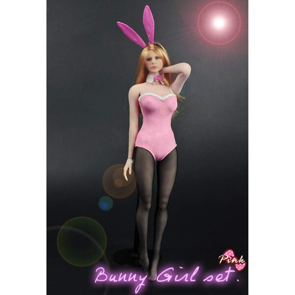 Bunny Girl 1/6 Kleidung für 12" Puppen - Sexy handgemachtes Kostüm VUSLB