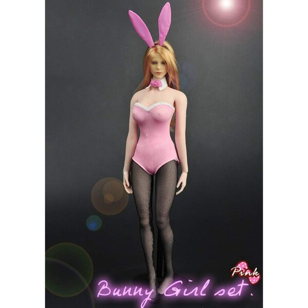 Bunny Girl 1/6 Kleidung für 12" Puppen - Sexy handgemachtes Kostüm VUSLB