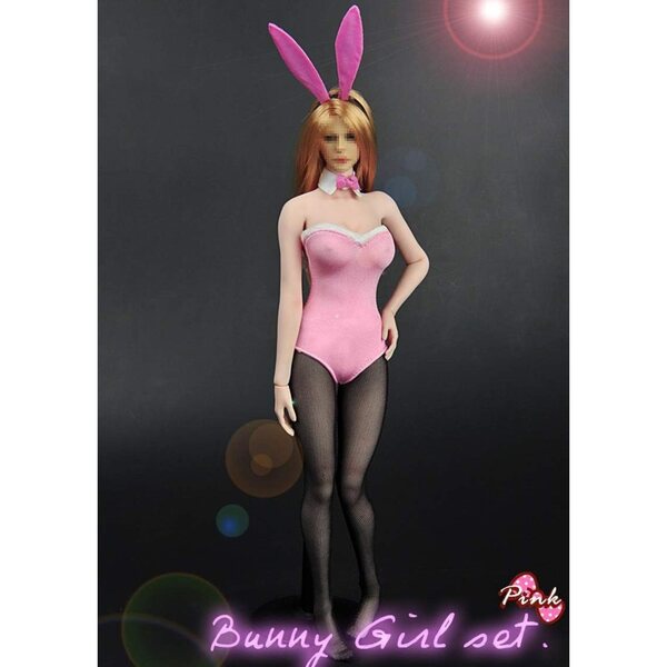Bunny Girl 1/6 Kleidung für 12" Puppen - Sexy handgemachtes Kostüm VUSLB