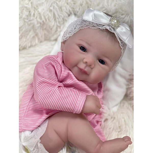 Lonian Reborn Dolls 19 pollici - Bambola Neonato Realistica con Corpo Morbido e Accessori