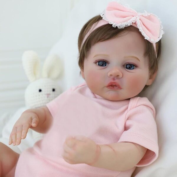 Lonian Reborn Baby Doll 48 cm Realistica fatta a mano con accessori