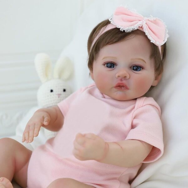 Lonian Reborn Baby Doll 48 cm Realistica fatta a mano con accessori