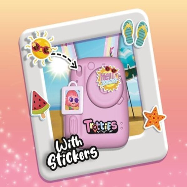 Trotties Mini Travel Camera Sophie con Borsetta e Accessori per Bambini +3 Anni
