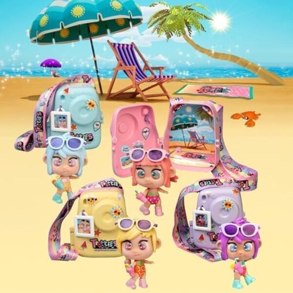 Trotties Mini Travel Camera Sophie con Borsetta e Accessori per Bambini +3 Anni