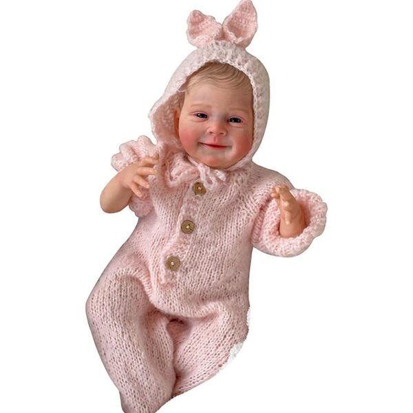 Lonian Reborn Babypuppe 49cm realistische siliconen met kleding en accessoires
