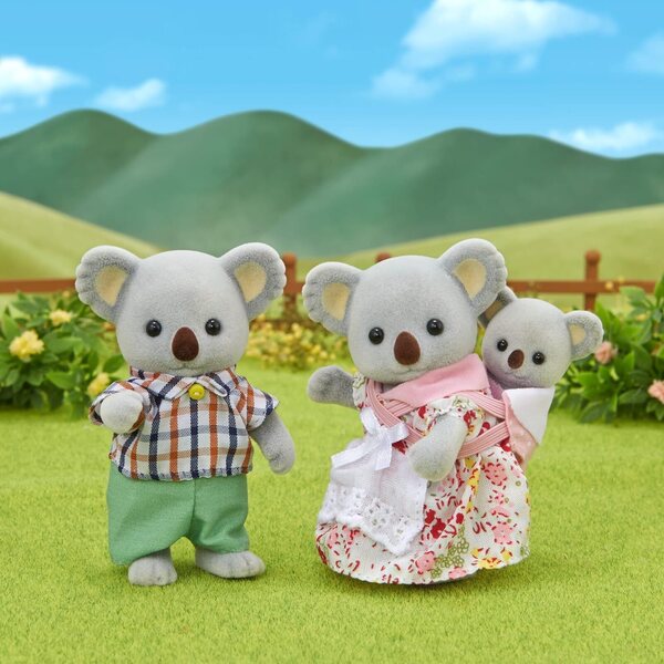 Sylvanian Families Koala- und Perserkatzen-Drillinge – Figurenset für Kinder ab 3 Jahren
