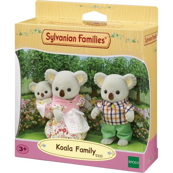 Sylvanian Families Koala- und Perserkatzen-Drillinge – Figurenset für Kinder ab 3 Jahren