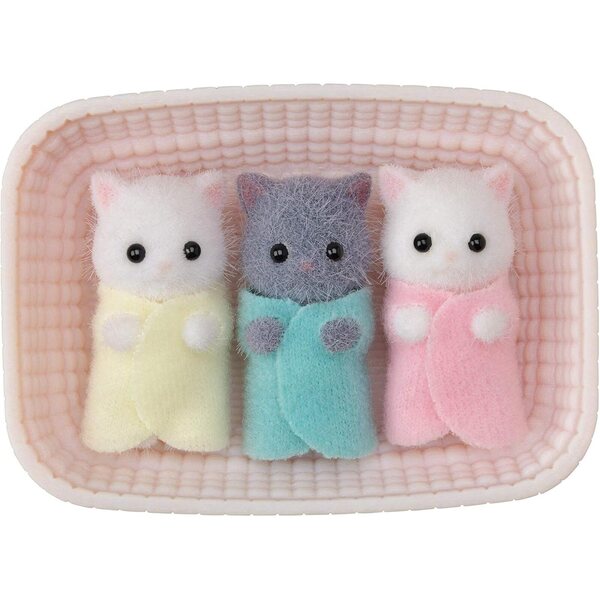 Sylvanian Families Koala- und Perserkatzen-Drillinge – Figurenset für Kinder ab 3 Jahren