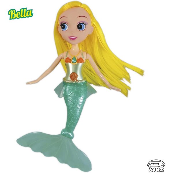 D-KIDZ Beauty Mermaids – Set mit 6 wunderschönen Meerjungfrauen mit weichen Schwänzen und langen Haaren