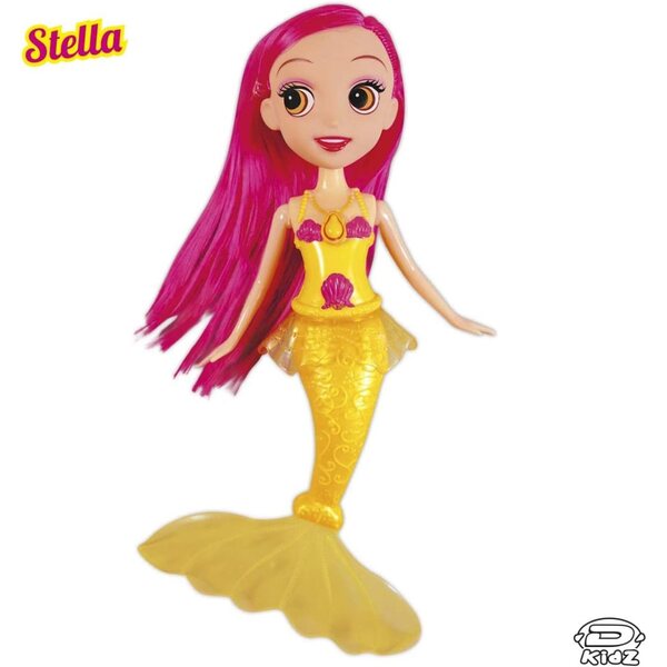 D-KIDZ Beauty Mermaids – Set mit 6 wunderschönen Meerjungfrauen mit weichen Schwänzen und langen Haaren