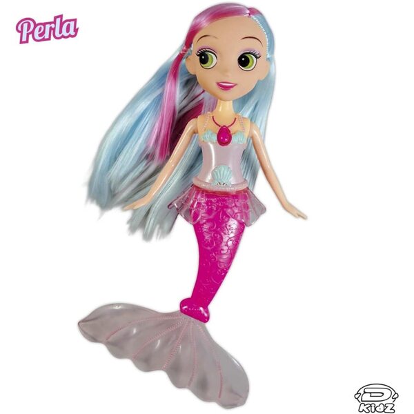 D-KIDZ Beauty Mermaids – Set mit 6 wunderschönen Meerjungfrauen mit weichen Schwänzen und langen Haaren