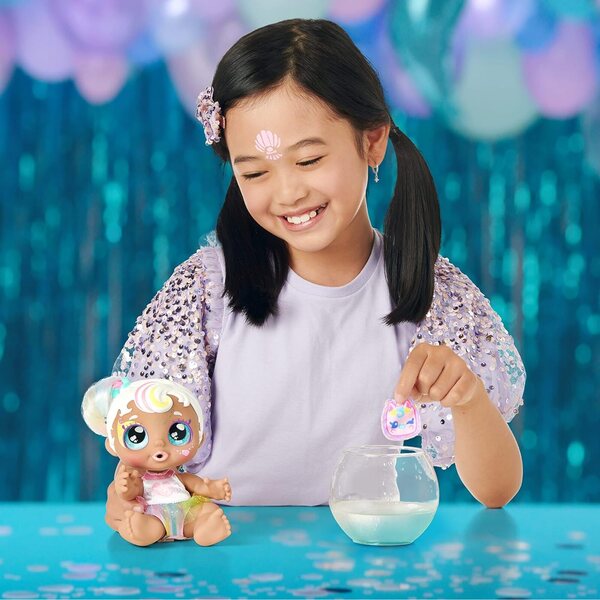 Kindi Kids Einhorn Rainbow Star und Babyschwester Mini Mello mit Magie und Zubehör