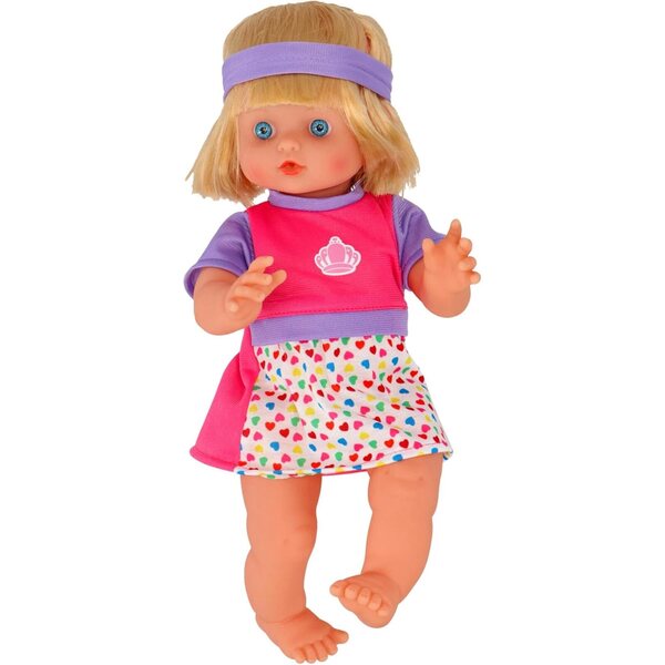 Pupa 41 cm con Capelli Veri My Beautiful Dolls Room - Bambola per Bambini