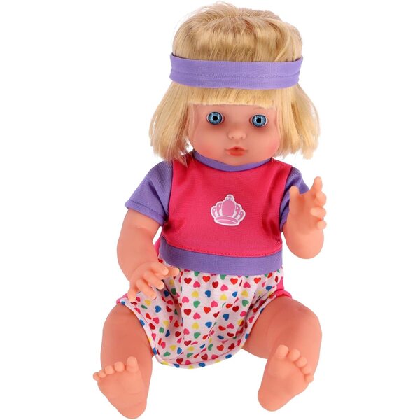 Pupa 41 cm con Capelli Veri My Beautiful Dolls Room - Bambola per Bambini