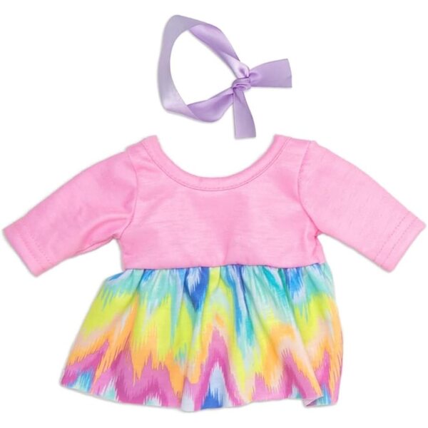 Lonian Afrikanische Puppe 30 cm aus realistischem weichem Vinyl mit Kleid