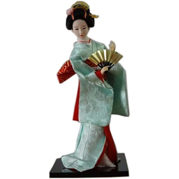 Pupa Geisha Giapponese FANCYPUMPKIN in Kimono Tradizionale 30cm - Decorazione e Regalo