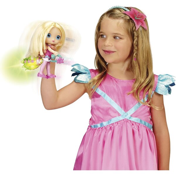 LITTLE CHARMERS Hazel bambola magica 20 cm con scopa luminosa e sonora