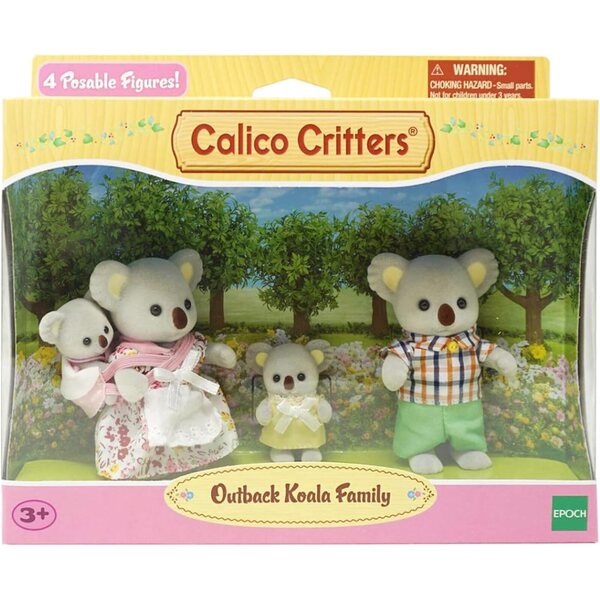 Calico Critters Set Famiglia Koala Outback - Gioco Educativo e Divertente per Bambini