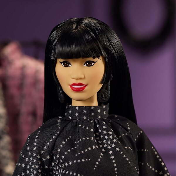 Barbie Anna Sui Collector's Edition im Boho-Chic-Stil mit einzigartigen Accessoires