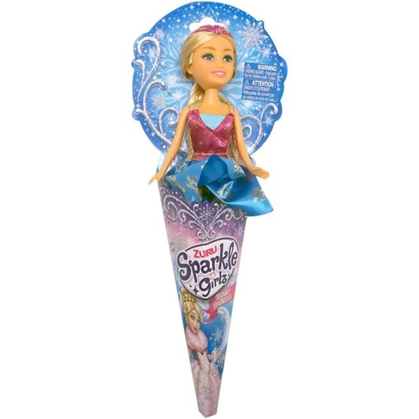 Zuru Sparkle Girlz Surt Fashion Pupa Principessa Glitterata con Accessori Colorati
