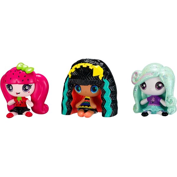 Monster High Minis 3er-Pack Nr. 3 – Minipuppen zum Sammeln von Mattel