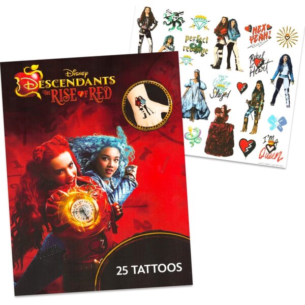 Disney Zombies Set mit 2 Puppen mit Zed und Willa und Aufklebern – Offizielles Spiel für Kinder