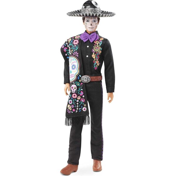 Barbie Ken Dia De Muertos 2021 – Sammelpuppen mit Serape und Calavera
